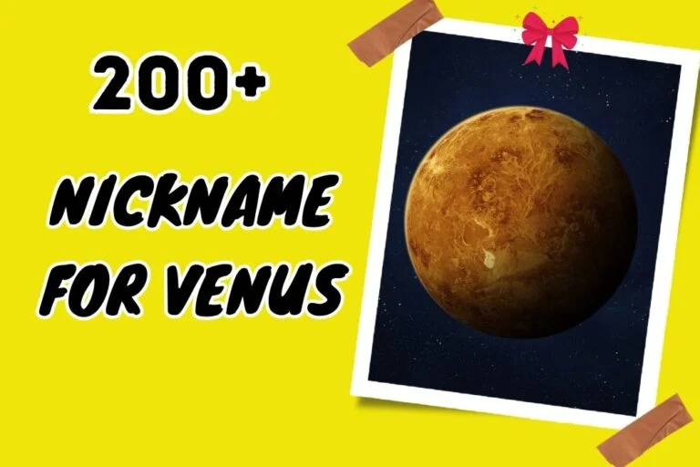 Nickname for Venus – Discover Cool and Funny Options
