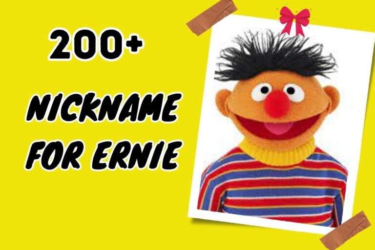 Nickname for Ernie – Perfect Fit for Your Friend