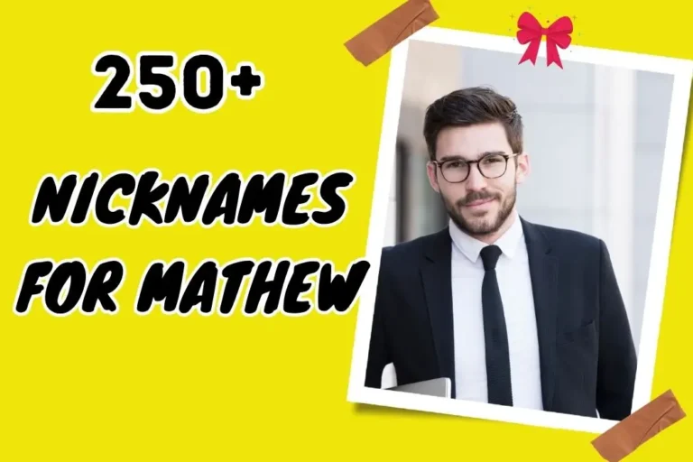 Nicknames for Mathew – Fun and Endearing Options