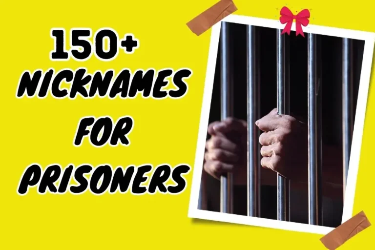 Nicknames for Prisoners – The Impact on Prison Life