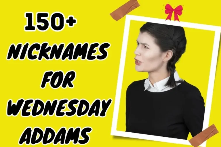 Nicknames for Wednesday Addams – Stand Out in the Crowd