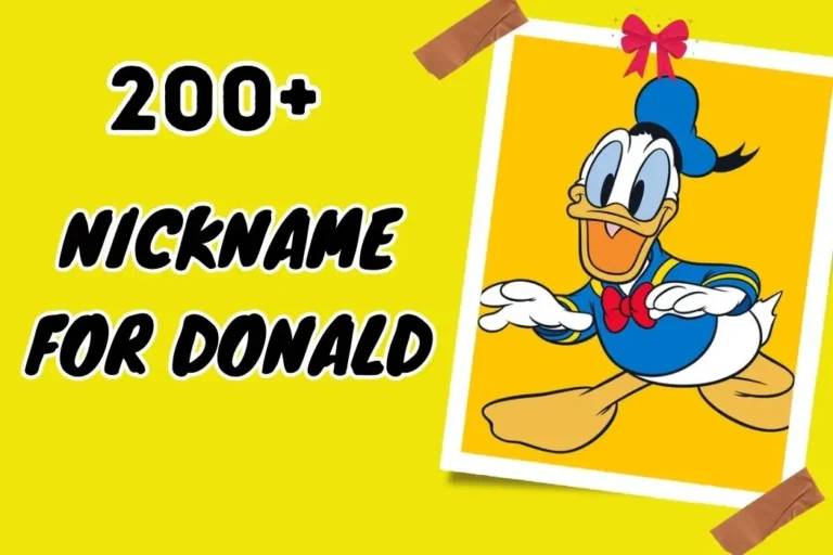 Nickname for Donald – Traditional to Trendy Choices