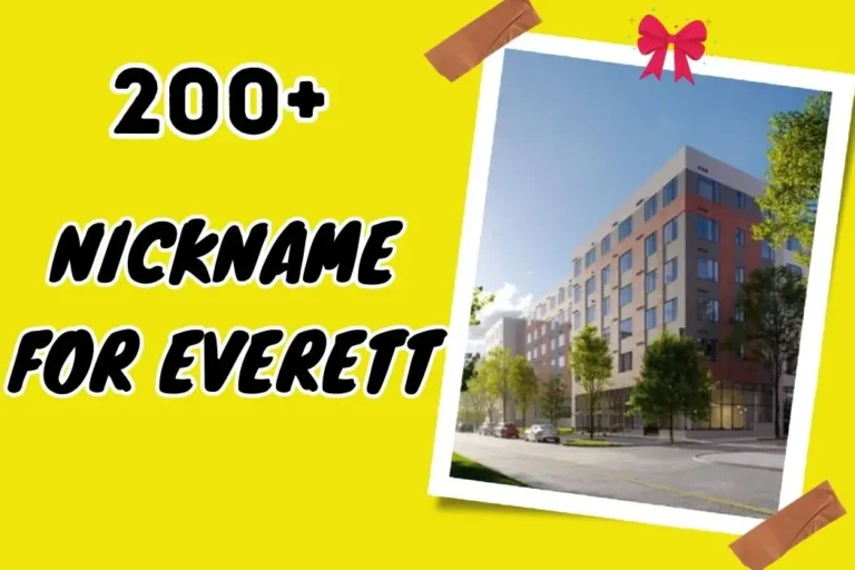Nickname for Everett – Unleashing Your Creativity