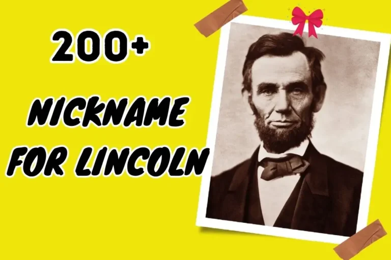 Nickname for Lincoln – Express Affection with Creativity