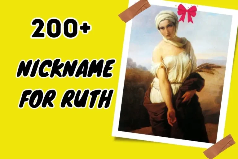 Nickname for Ruth – Finding the Perfect Fit