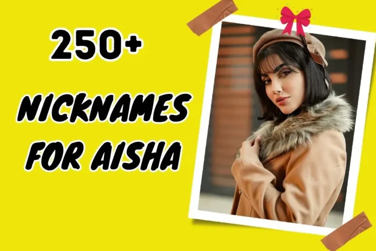 Nicknames for Aisha – Expressing Identity and Affection