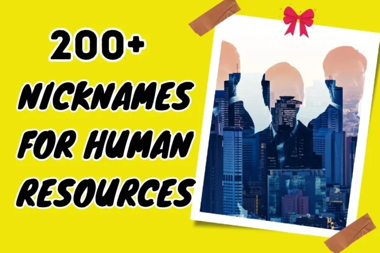 Nicknames for Human Resources – Inspiring Creativity and Innovation