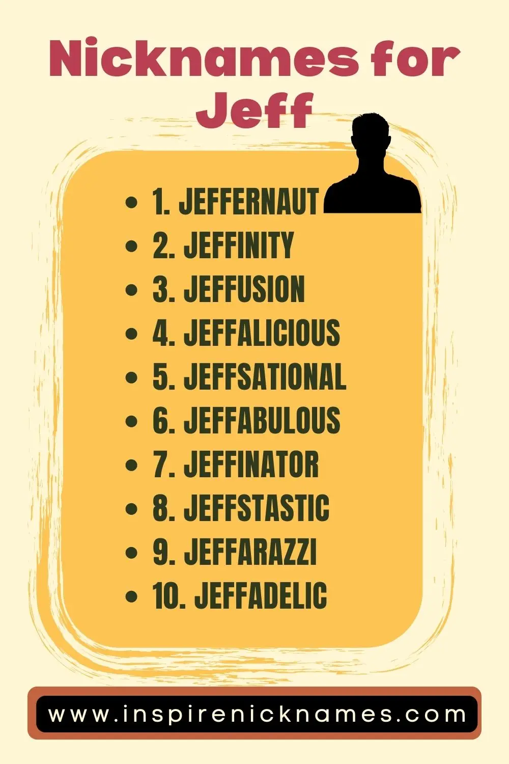 nicknames for Jeff