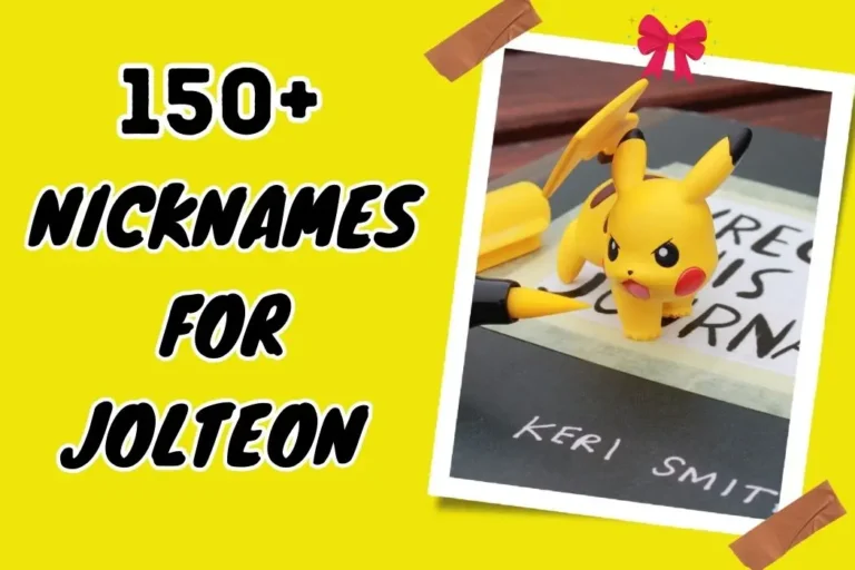 Nicknames for Jolteon – Unleash Your Pokémon’s Personality