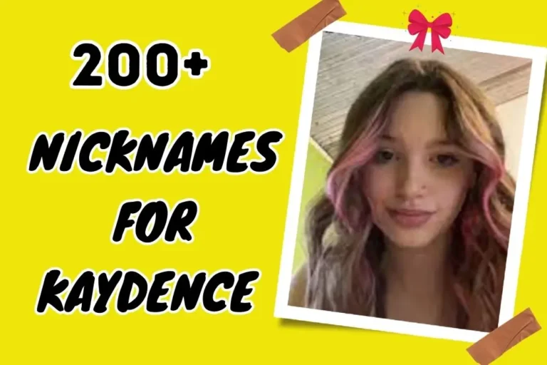 Nicknames for Kaydence – Unique Ideas for Every Personality