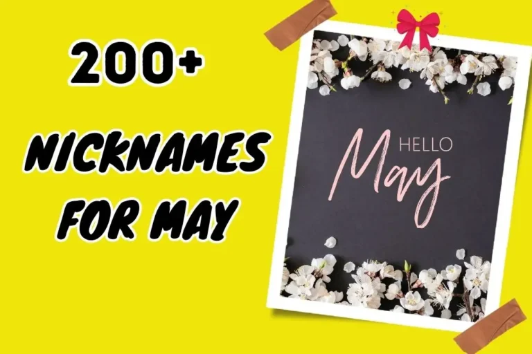 Nicknames for May – Adding Fun to Relationships