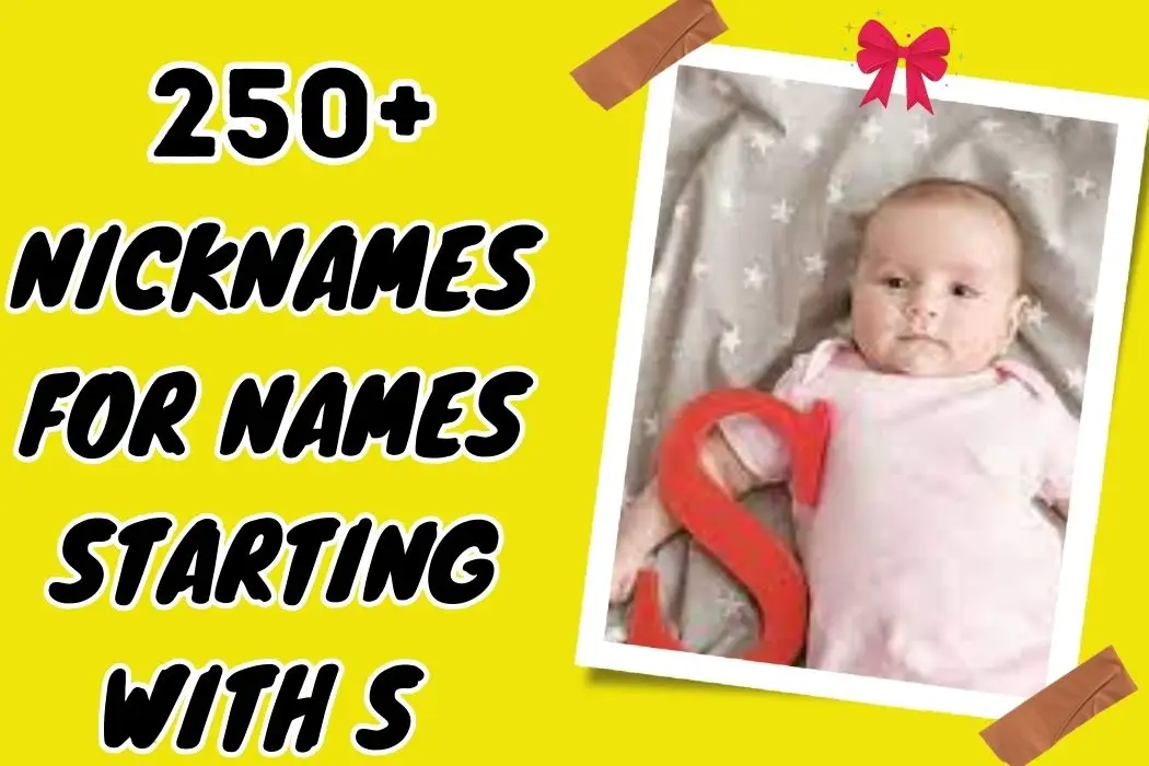 nicknames for names starting with s