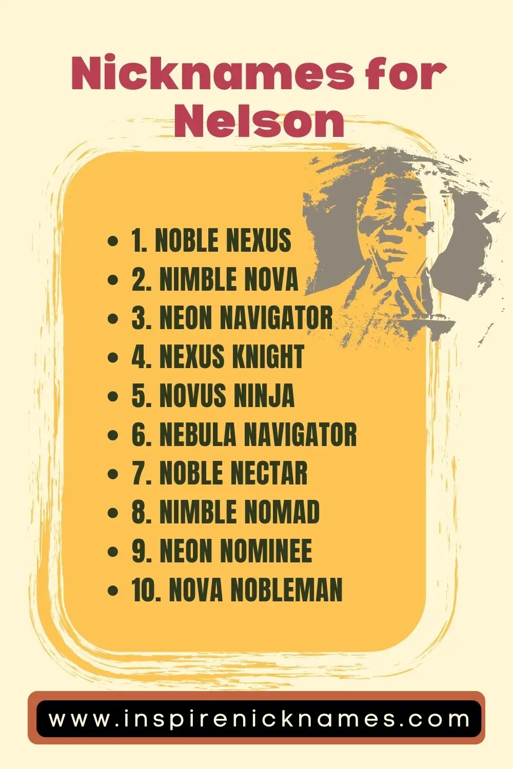 nicknames for nelson list ideas