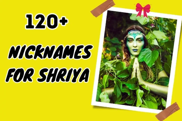 Nicknames for Shriya – Fun and Meaningful Choices