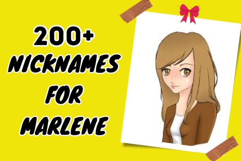 Nicknames for Marlene – Inspired by Last Names