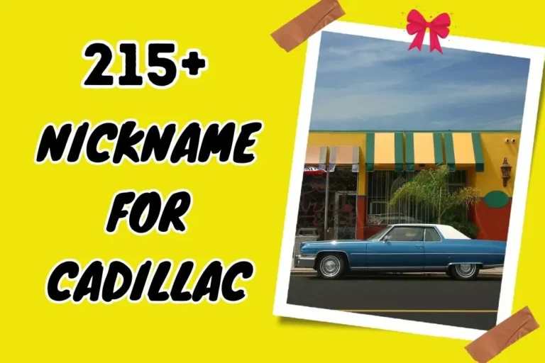 Nickname for Cadillac – Creative Ideas for Car Enthusiasts