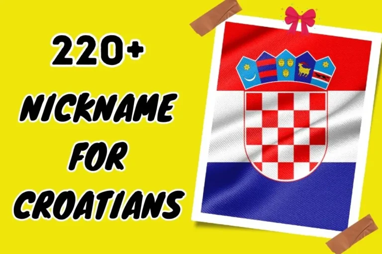 nickname for croatians