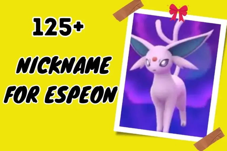 Nickname for Espeon – Top Choices for Pokémon Fans