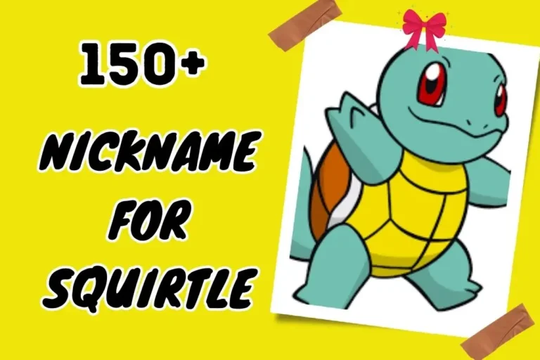 Nickname for Squirtle – Creative Ideas for Pokémon Fans