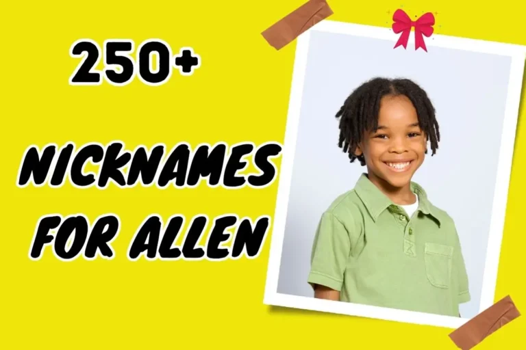 Nicknames for Allen – Fun and Endearing Monikers Explored