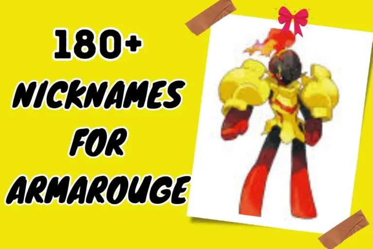 Nicknames for Armarouge – A Guide for Battle and Bonding