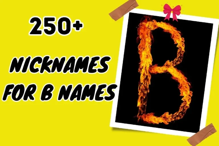 Nicknames for B Names – Explore Gender-Specific Options