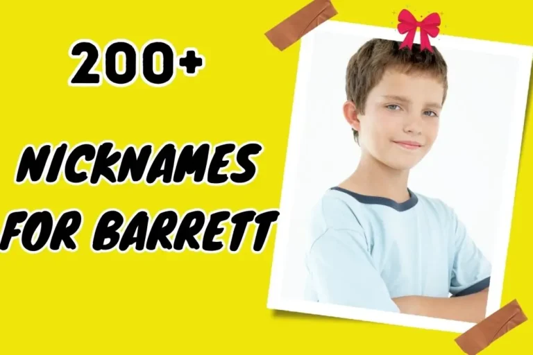 Nicknames for Barrett – Creative Ideas for Friends & Family