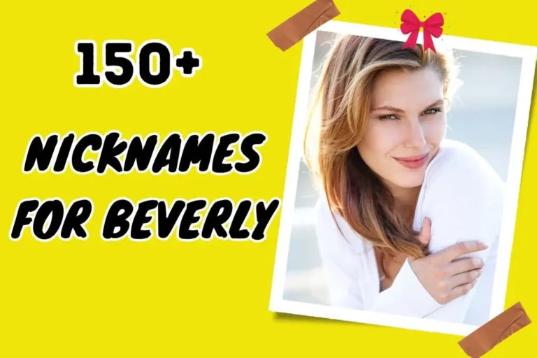 Nicknames for Beverly – Adding a Personal Touch