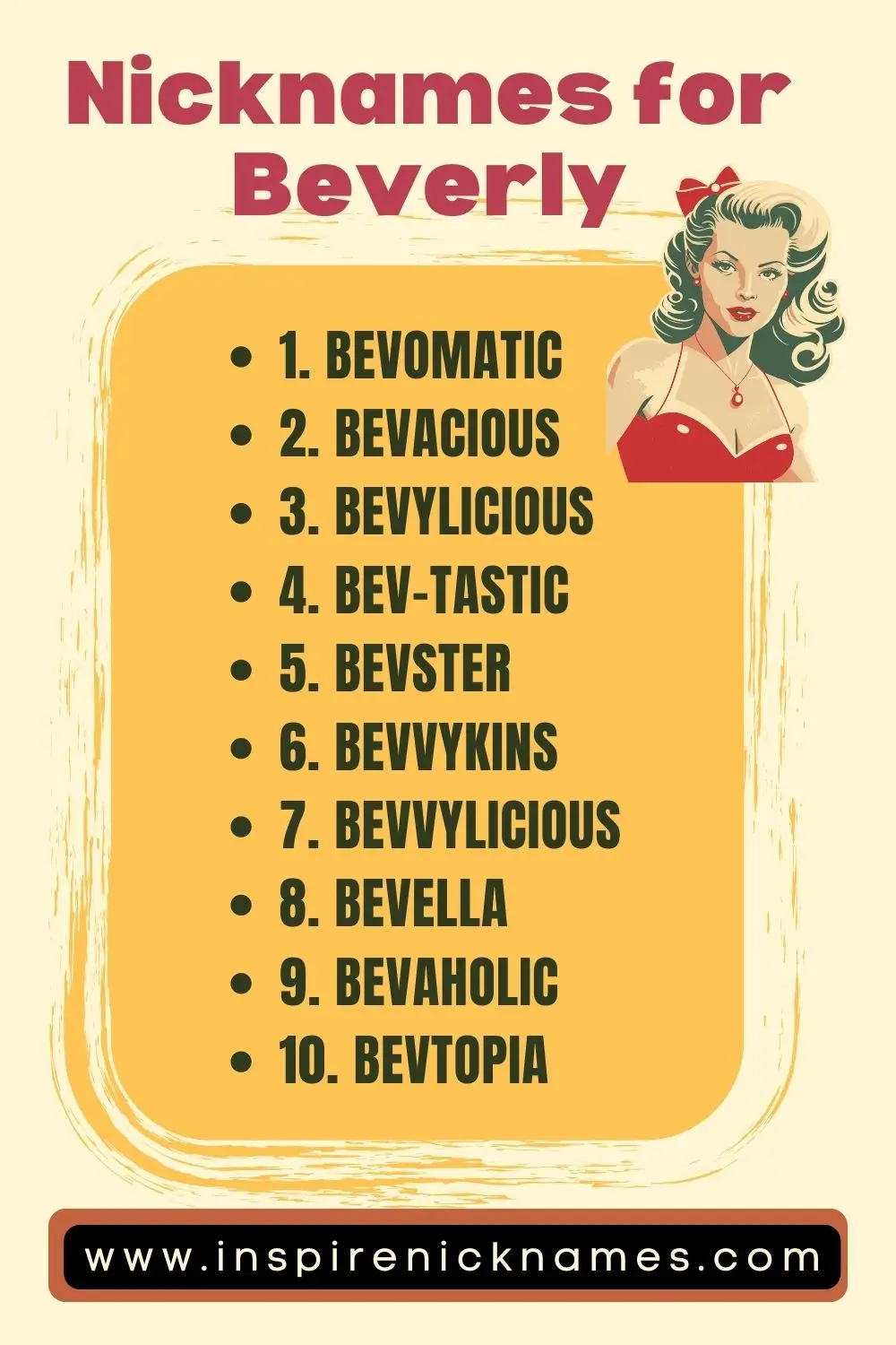 nicknames for Beverly