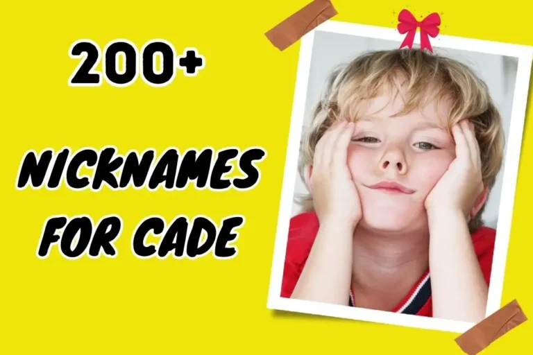 Nicknames for Cade – Unique and Memorable Choices