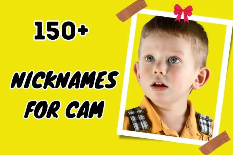 Nicknames for Cam – Unique Choices for Every Personality