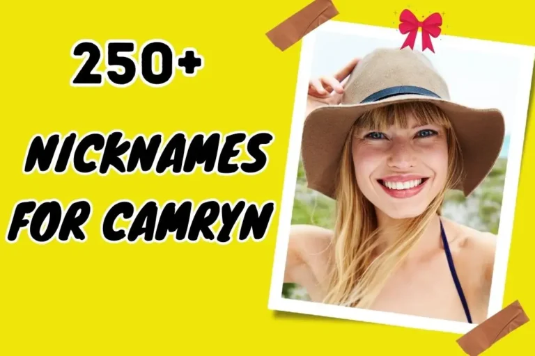 Nicknames for Camryn – Unique Monikers for Your Loved One