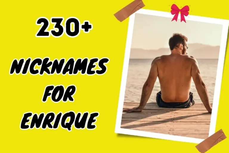 Nicknames for Enrique – Find the Perfect Fit Today