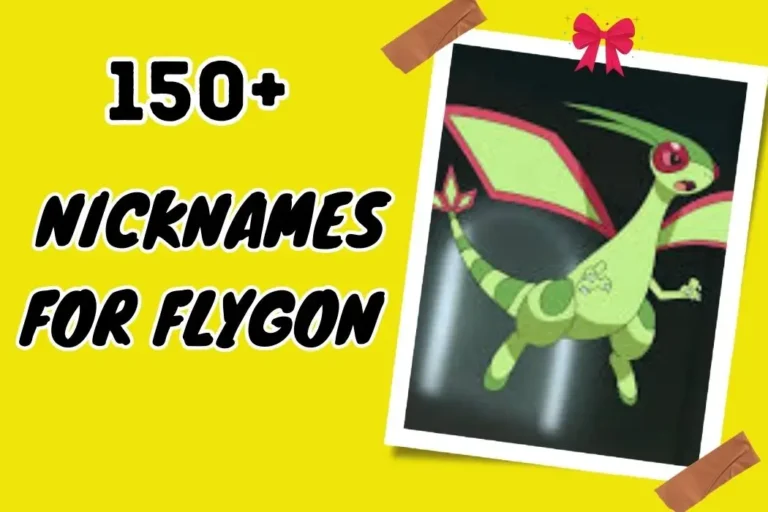 Flygon Nicknames – Expressing Creativity in Pokémon Gaming