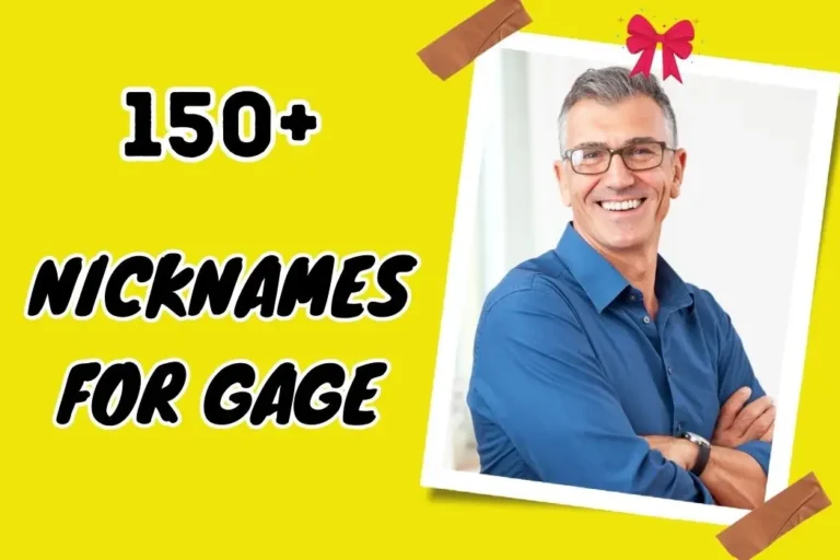 Nicknames for Gage – Cute and Unique Ideas for Loved Ones