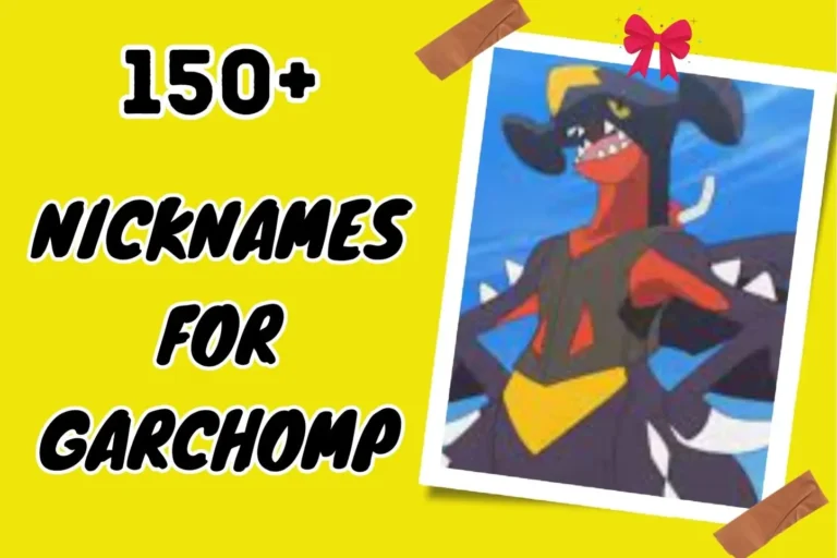 Nicknames for Garchomp – Unleash Your Pokémon’s Personality