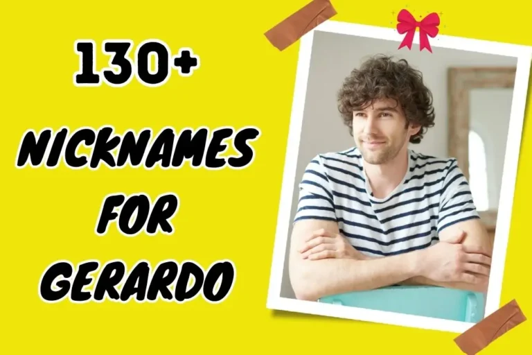 Nicknames for Gerardo – Discover Meaningful Monikers