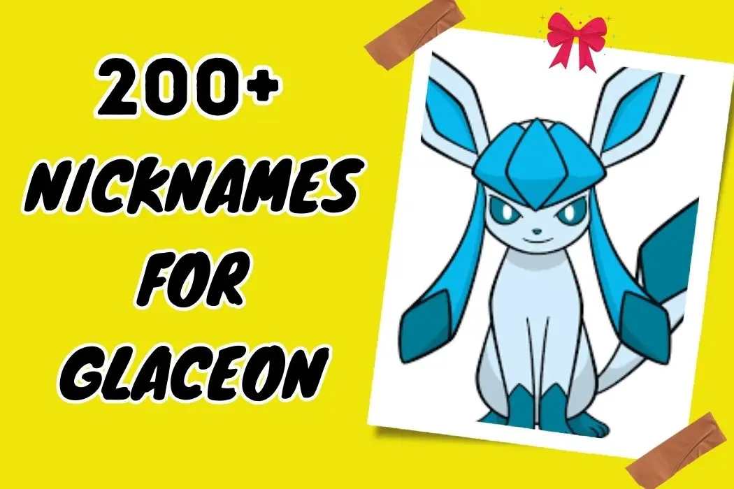 nicknames for glaceon