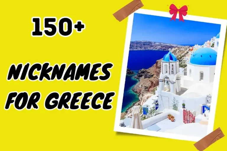Nicknames for Greece – Exploring Historical Evolution