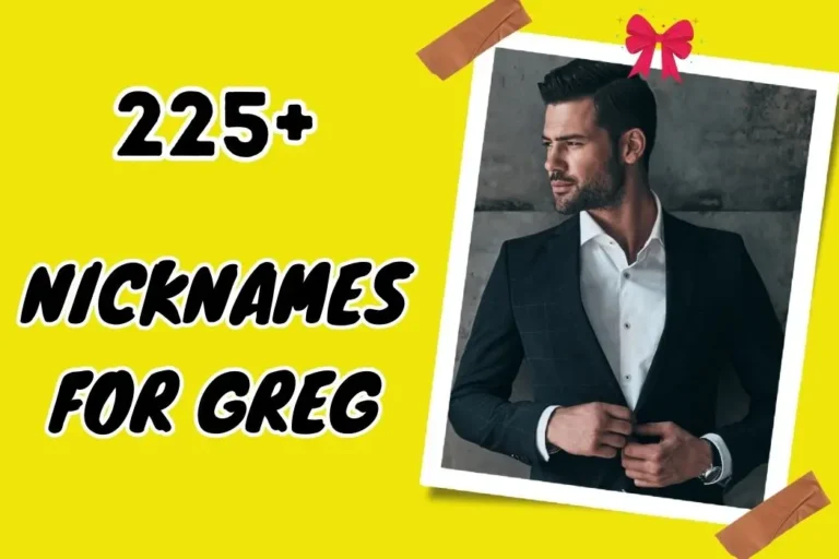 Nicknames for Greg – Unleashing Creativity and Affection