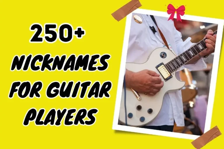 Nicknames for Guitar Players – Crafting Your Unique Brand