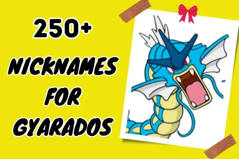 Nicknames for Gyarados – Creative Ideas for Pokémon Fans