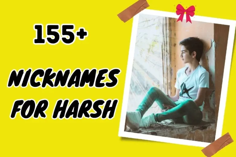 Nicknames for Harsh – Creative Ideas for Friends & Family