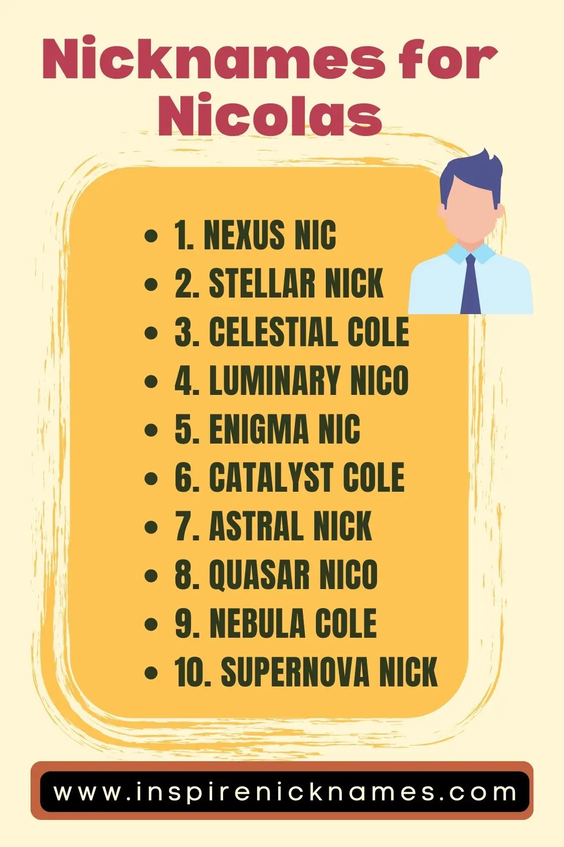 nicknames for nicolas list ideas