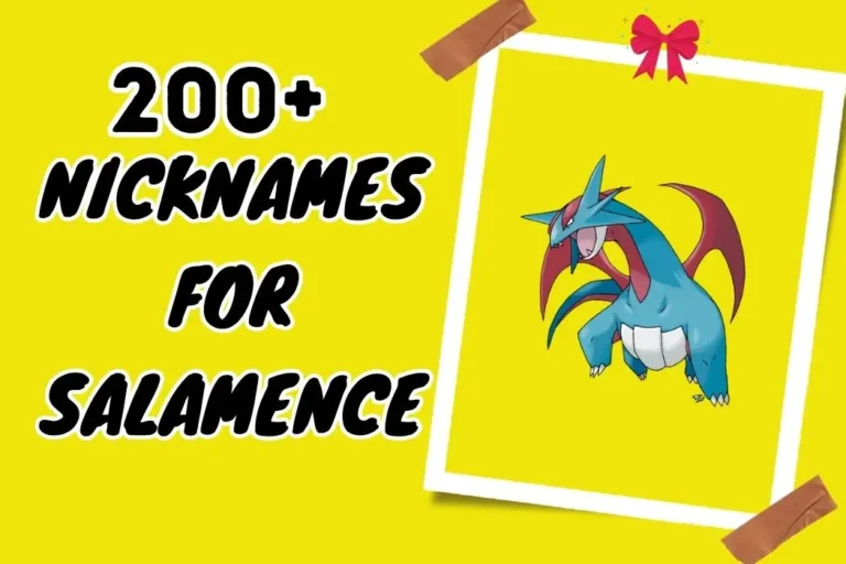 nickname for salamence – Embrace the Majestic Pokémon