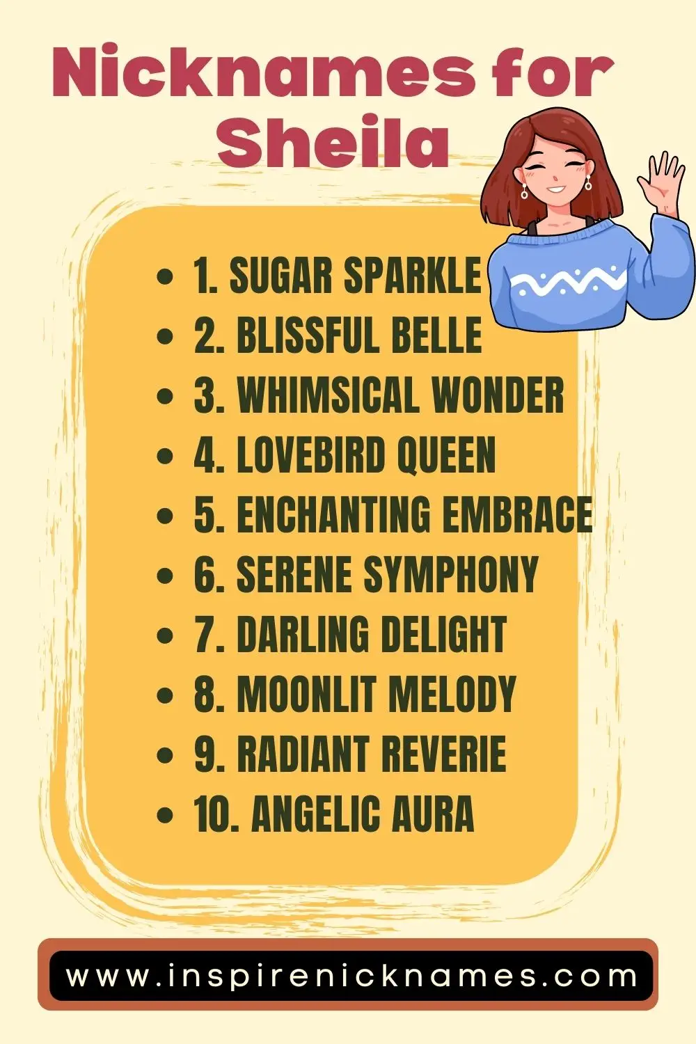 nicknames for sheila list ideas