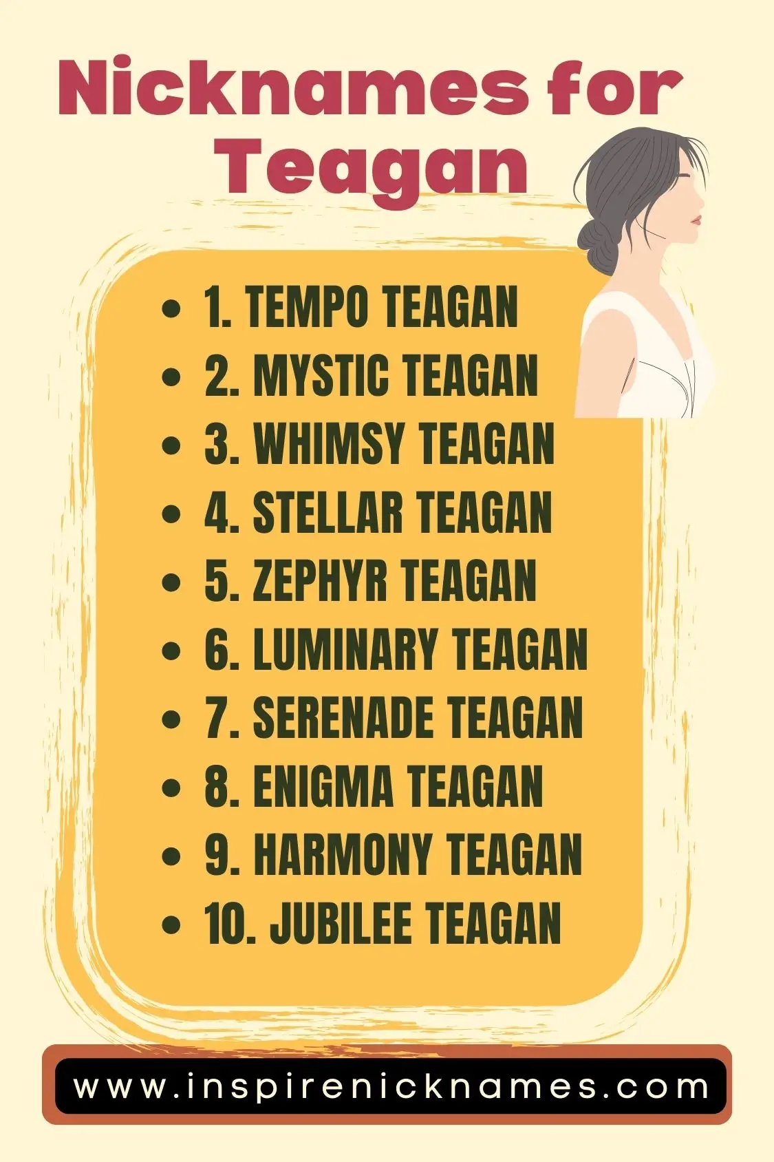 nicknames for teagan list ideas