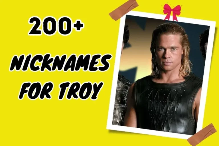 Nicknames for Troy – Stand Out in a Crowd Easily