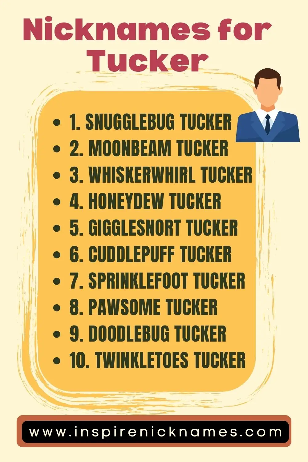 nicknames for tucker list ideas