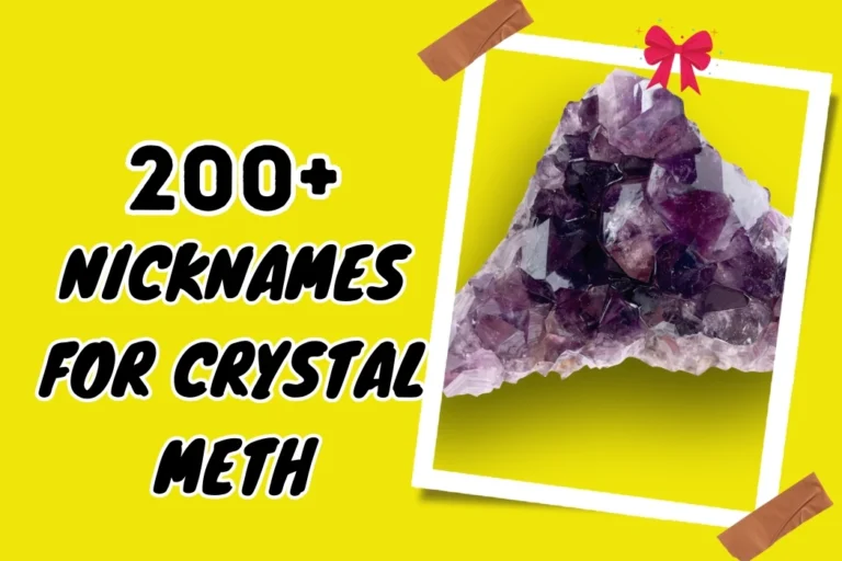 Nicknames for Crystal Meth ideas